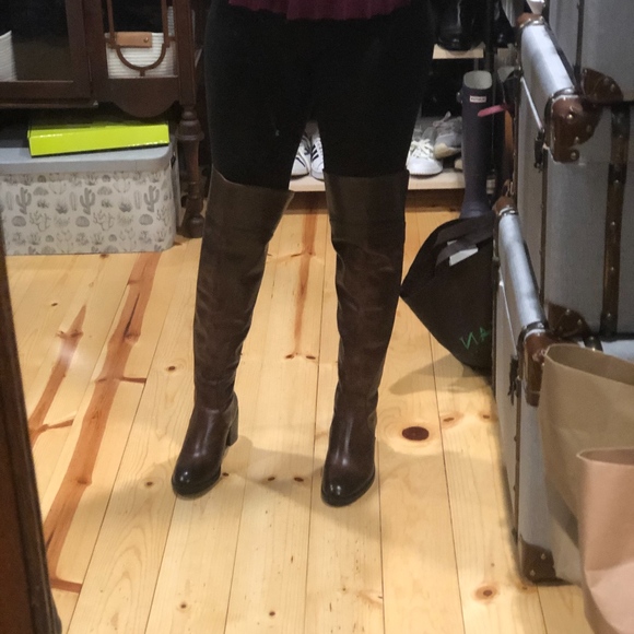 Size 9 AUTHENTIC HIGH-OVER THE KNEE LEATHER BOOTS - Picture 8 of 8